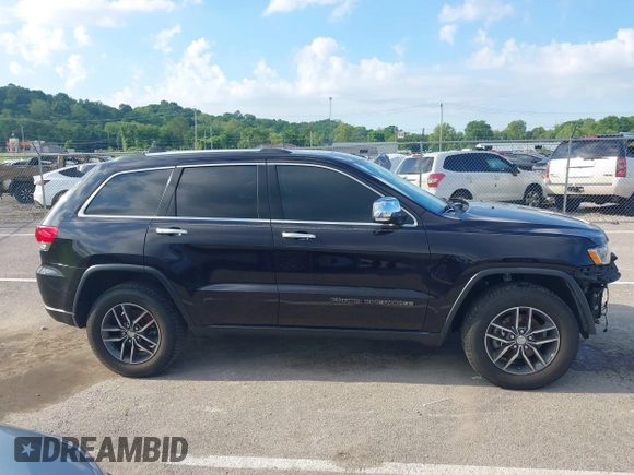 2018 Jeep Grand Cherokee Limited with VIN 1C4RJFBG4JC433449, listed as a IAAI auction lot 42219850 with 111,961 mi miles and . Bid and sale history available at DreamBid. Image 14.
