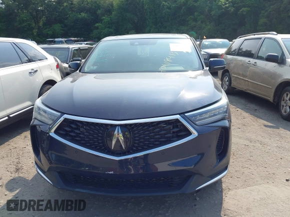 2022 Acura RDX Technology with VIN 5J8TC2H55NL010661, listed as a IAAI auction lot 42418413 with 26,609 mi miles and . Bid and sale history available at DreamBid. Image 11.