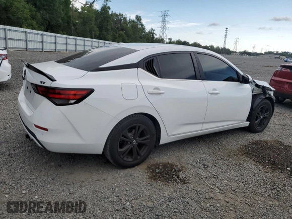 2021 Nissan Sentra SV z VIN 3N1AB8CV0MY238840, wystawiony jako Copart lot #60248665 z przebiegiem 81 689 mil mil oraz Nie do naprawy • Non repairable. Historia ofert i sprzedaży dostępna na DreamBid. Obrazek 3.