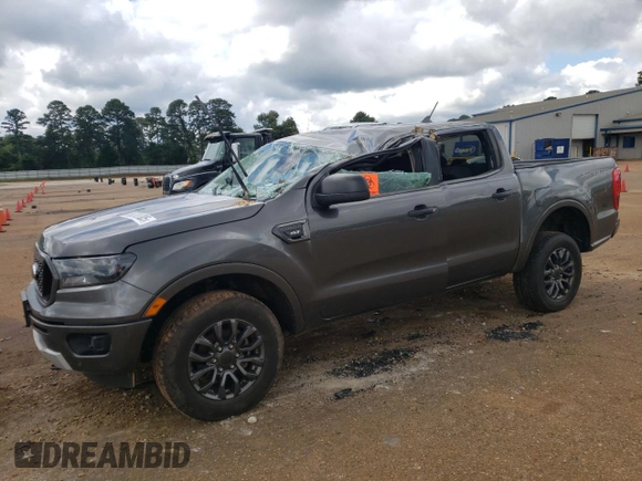 2020 Ford Ranger XL with VIN 1FTER4FH6LLA54793, listed as a Copart auction lot 56389305 with 91,849 mi miles and Salvage title. Bid and sale history available at DreamBid. Image 1.