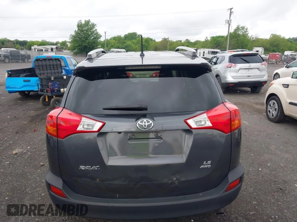 2015 Toyota RAV4 LE with VIN 2T3BFREV3FW230362, listed as a IAAI auction lot 42196410 with 200,369 mi miles. Bid and sale history available at carsss.com. Image 16.