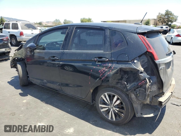 2018 Honda Fit EX with VIN 3HGGK5H86JM718717, listed as a Copart auction lot 63777545 with 88,669 mi miles and Salvage title. Bid and sale history available at DreamBid. Image 2.
