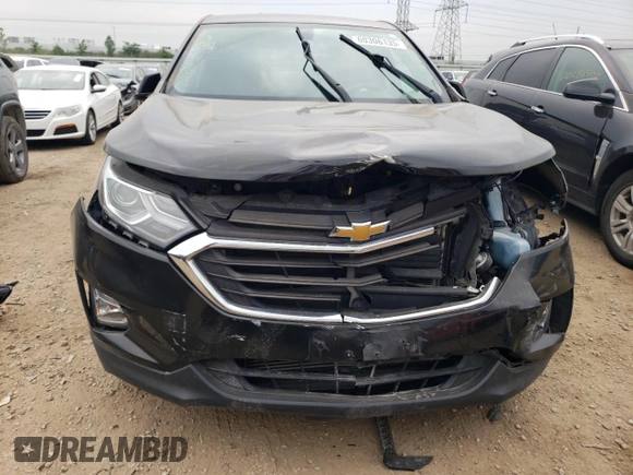 2018 Chevrolet Equinox LT with VIN 3GNAXJEV2JL100543, listed as a Copart auction lot 60306135 with 65,539 mi miles and Salvage title. Bid and sale history available at DreamBid. Image 5.