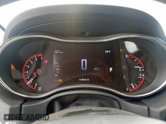 2016 Dodge Durango Limited с VIN 1C4RDHDG0GC360198, выставлен на аукционе Copart как лот 56259145 с пробегом 137 809 миль миль и Списание • Salvage title. История ставок и продаж доступна на DreamBid. Изображение 9.