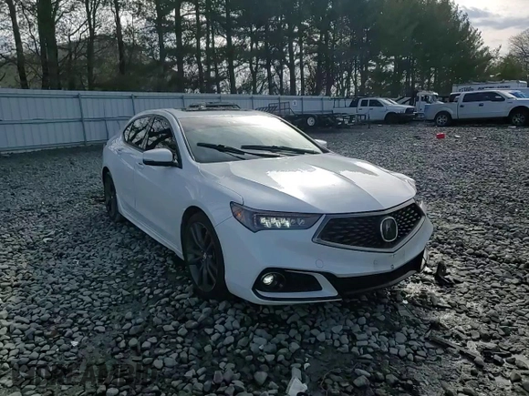 2019 Acura TLX w/A-Spec Pkg with VIN 19UUB2F6XKA003764, listed as a Copart auction lot 44175755 with 78,175 mi miles and Salvage Title. Bid and sale history available at carsss.com. Image 11.