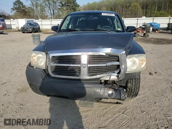 2006 Dodge Dakota ST with VIN 1D7HE28K36S595242, listed as a Copart auction lot 51348695 with 110,602 mi miles and Salvage Title. Bid and sale history available at carsss.com. Image 11.