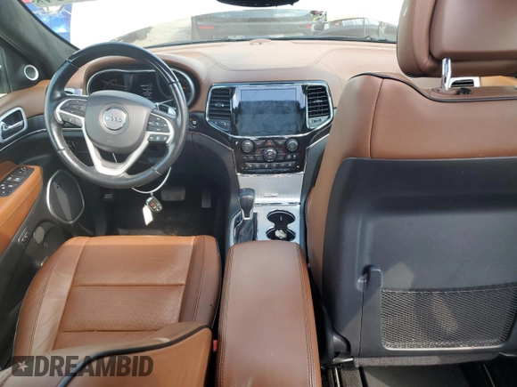 2021 Jeep Grand Cherokee Summit with VIN 1C4RJFJT6MC551487, listed as a Copart auction lot 68727254 with 47,280 mi miles and Salvage Title. Bid and sale history available at carsss.com. Image 8.