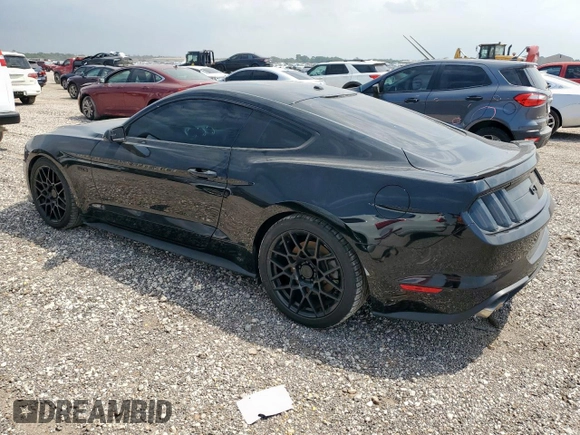 2018 Ford Mustang GT with VIN 1FA6P8CF9J5153412, listed as a Copart auction lot 57088015 with 67,031 mi miles and Salvage title. Bid and sale history available at DreamBid. Image 2.