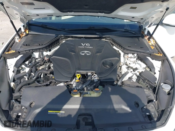 2020 Infiniti Q50 Luxe with VIN JN1EV7AP6LM201462, listed as a IAAI auction lot 42090939 with 50,633 mi miles and . Bid and sale history available at DreamBid. Image 10.