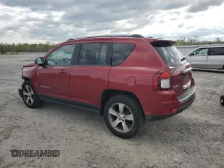 2017 Jeep Compass High Altitude with VIN 1C4NJDEBXHD128299, listed as a Copart auction lot 52846095 with 64,395 mi miles and Salvage Title. Bid and sale history available at DreamBid. Image 2.