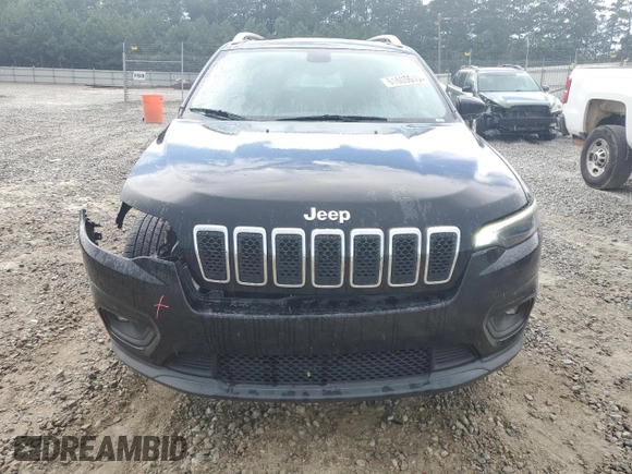 2019 Jeep Cherokee Latitude Plus with VIN 1C4PJLLB7KD247005, listed as a Copart auction lot 61600615 with 75,210 mi miles and Salvage title. Bid and sale history available at DreamBid. Image 5.