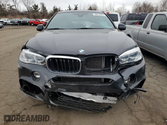 2019 BMW X6 xDrive35i with VIN 5UXKU2C5XK0Z62856, listed as a Copart auction lot 49813375 with 87,183 mi miles and Salvage Title. Bid and sale history available at carsss.com. Image 5.