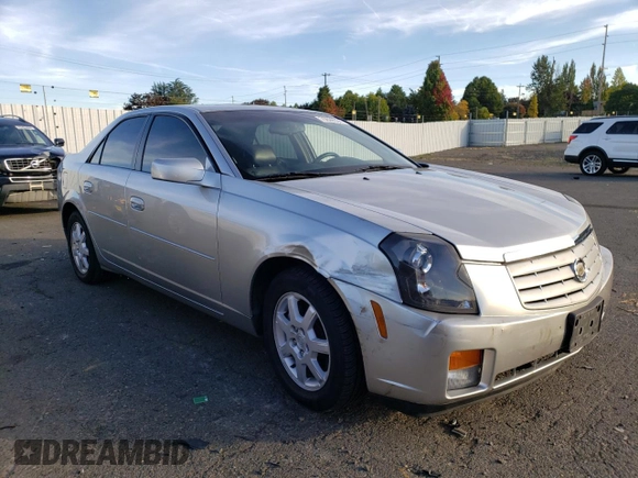 2006 Cadillac CTS with VIN 1G6DM57T260158466, listed as a Copart auction lot 75698534 with 118,423 mi miles and Salvage Title. Bid and sale history available at carsss.com. Image 4.