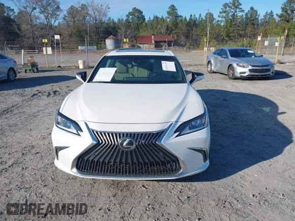 2020 Lexus ES with VIN 58ADZ1B11LU076606, listed as a IAAI auction lot 41274145 with 93,074 mi miles. Bid and sale history available at carsss.com. Image 12.