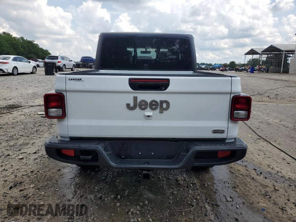 2023 Jeep Gladiator Overland с VIN 1C6HJTFG4PL566037, выставлен на аукционе Copart как лот 60245985 с пробегом 32 158 миль миль и Списание • Salvage title. История ставок и продаж доступна на DreamBid. Изображение 6.