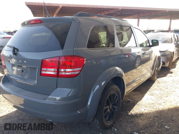 2020 Dodge Journey SE Value with VIN 3C4PDCAB7LT237807, listed as a IAAI auction lot 37873555 with 46,234 mi miles and . Bid and sale history available at carsss.com. Image 4.