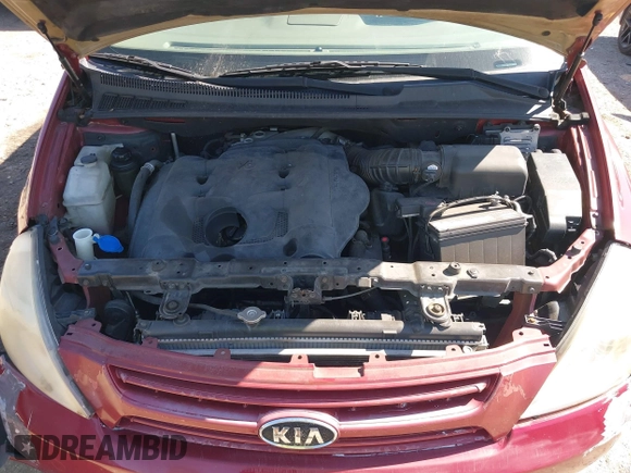 2009 Kia Sedona LX with VIN KNDMB233296307113, listed as a IAAI auction lot 41696813 with 121,722 mi miles. Bid and sale history available at carsss.com. Image 10.
