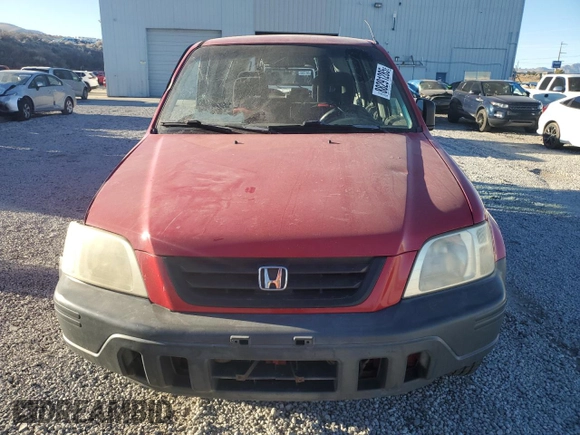 2001 Honda CR-V LX with VIN JHLRD18411C037697, listed as a Copart auction lot 88291285 with 264,605 mi miles and Salvage Title. Bid and sale history available at carsss.com. Image 5.