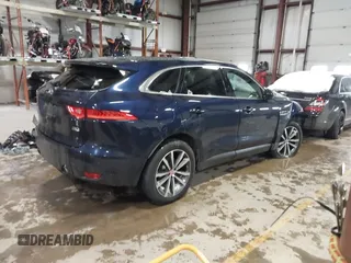 2017 Jaguar F-Pace 35t Prestige with VIN SADCK2BV3HA490505, listed as a IAAI auction lot 41621268 with 83,941 mi miles and . Bid and sale history available at DreamBid. Image 4.