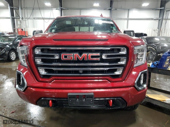 2020 GMC Sierra 1500 AT4 with VIN 1GTP9EEL2LZ296627, listed as a Copart auction lot 44074585 with 81,492 mi miles and Salvage Title. Bid and sale history available at carsss.com. Image 5.