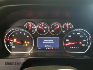 2021 Chevrolet Silverado 1500 LT Trail Boss with VIN 1GCPYFED9MZ349276, listed as a Copart auction lot 55455165 with 69,103 mi miles and Salvage Title. Bid and sale history available at DreamBid. Image 9.