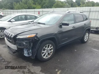 2018 Jeep Cherokee Latitude Plus with VIN 1C4PJMLX2JD529732, listed as a Copart auction lot 62802484 with 97,397 mi miles and Salvage Title. Bid and sale history available at DreamBid. Image 1.