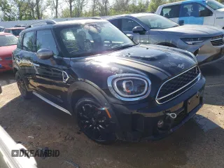 2024 MINI Countryman Cooper S with VIN WMZ83BR01R3R51506, listed as a Copart auction lot 50890104 with 13,221 mi miles and Salvage Title. Bid and sale history available at carsss.com. Image 4.