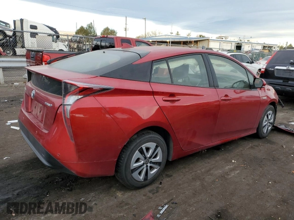 2017 Toyota Prius Two with VIN JTDKARFU5H3049838, listed as a Copart auction lot 81949184 with 84,960 mi miles and Salvage Title. Bid and sale history available at carsss.com. Image 3.