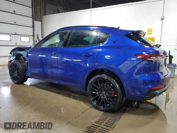 2024 Maserati Levante with VIN ZN661YUM4RX450899, listed as a Copart auction lot 57894355 with 8,952 mi miles and Salvage title. Bid and sale history available at DreamBid. Image 2.