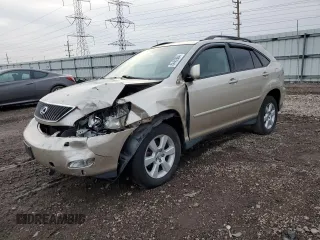 2005 Lexus RX 330 with VIN 2T2HA31U25C042777, listed as a Copart auction lot 84482884 with 161,757 mi miles and Salvage Title. Bid and sale history available at carsss.com. Image 1.