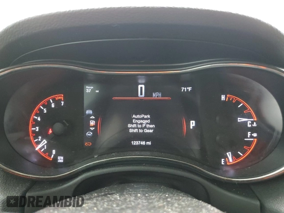 2018 Dodge Durango GT with VIN 1C4RDJDG2JC282196, listed as a Copart auction lot 51158715 with 123,746 mi miles and Salvage title. Bid and sale history available at DreamBid. Image 9.