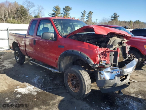 2003 Ford Super Duty F-250 XL with VIN 1FTNX21L23ED04542, listed as a Copart auction lot 83335414 with 207,324 mi miles and Clean Title. Bid and sale history available at carsss.com. Image 4.