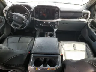 2022 Ford F-150 XL with VIN 1FTFW1E55NFA77499, listed as a Copart auction lot 48509815 with 98,143 mi miles and Salvage Title. Bid and sale history available at DreamBid. Image 8.