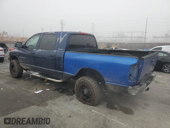 2006 Dodge 1500 SLT with VIN 3D7KS19D86G143805, listed as a Copart auction lot 87278274 with 205,335 mi miles and Salvage Title. Bid and sale history available at carsss.com. Image 2.