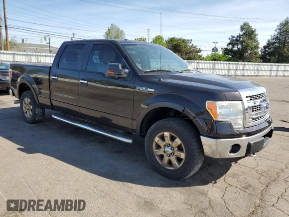 2013 Ford F-150 XL with VIN 1FTFW1EF9DFD39306, listed as a Copart auction lot 54364385 with 300,615 mi miles and Salvage Title. Bid and sale history available at carsss.com. Image 4.