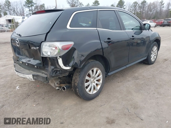 2010 Mazda CX-7 Sport z VIN JM3ER2W58A0347031, wystawiony jako IAAI lot #41668984 z przebiegiem 144 574 mil mil oraz . Historia ofert i sprzedaży dostępna na DreamBid. Obrazek 4.