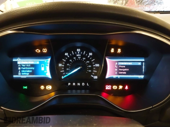 2013 Ford Fusion Titanium Hybrid with VIN 3FA6P0RU9DR320909, listed as a IAAI auction lot 41477530 with 108,153 mi miles. Bid and sale history available at carsss.com. Image 7.