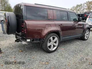 2023 Land Rover Defender z VIN SALEVFEU3P2158961, wystawiony jako Copart lot #72274444 z przebiegiem 18 533 mil mil oraz Szkoda całkowita • Salvage title. Historia ofert i sprzedaży dostępna na DreamBid. Obrazek 3.