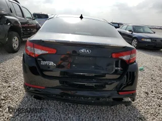 2013 Kia Optima SX with VIN 5XXGR4A64DG198973, listed as a Copart auction lot 51208055 with 128,526 mi miles and Salvage Title. Bid and sale history available at carsss.com. Image 6.