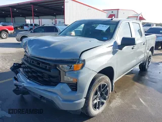 2024 Chevrolet Silverado 1500 Custom with VIN 3GCPABEK0RG422604, listed as a IAAI auction lot 41796792 with 2,848 mi miles and . Bid and sale history available at DreamBid. Image 17.