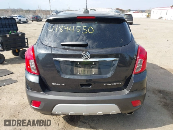 2015 Buick Encore with VIN KL4CJASB1FB239854, listed as a IAAI auction lot 41844550 with 94,672 mi miles and . Bid and sale history available at carsss.com. Image 17.