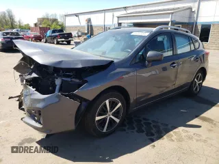 2019 Subaru Impreza Premium z VIN 4S3GTAD65K3738534, wystawiony jako Copart lot #55047495 z przebiegiem 94 326 mil mil oraz Szkoda całkowita • Salvage title. Historia ofert i sprzedaży dostępna na DreamBid. Obrazek 1.
