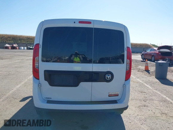 2022 Ram ProMaster City Cargo Tradesman with VIN ZFBHRFAB3N6W35491, listed as a IAAI auction lot 42175886 with 53,887 mi miles. Bid and sale history available at carsss.com. Image 16.