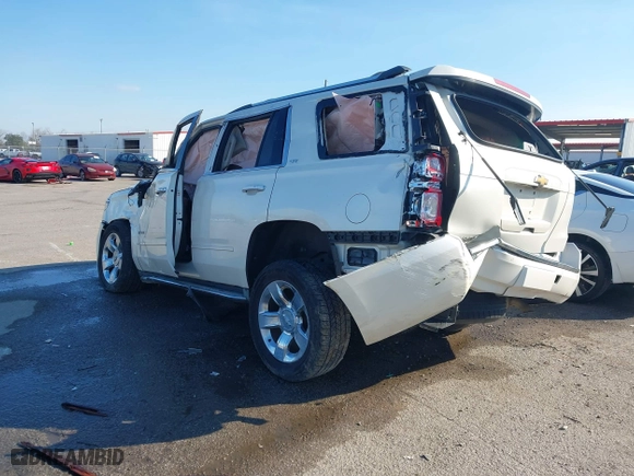 2015 Chevrolet Tahoe LTZ with VIN 1GNSCCKC4FR171824, listed as a IAAI auction lot 41121478 with 1 mi miles. Bid and sale history available at carsss.com. Image 3.
