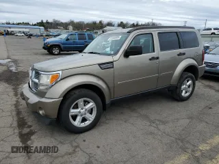 2007 Dodge Nitro SXT with VIN 1D8GU28K07W663646, listed as a Copart auction lot 51948585 with 122,031 mi miles and Salvage Title. Bid and sale history available at carsss.com. Image 1.