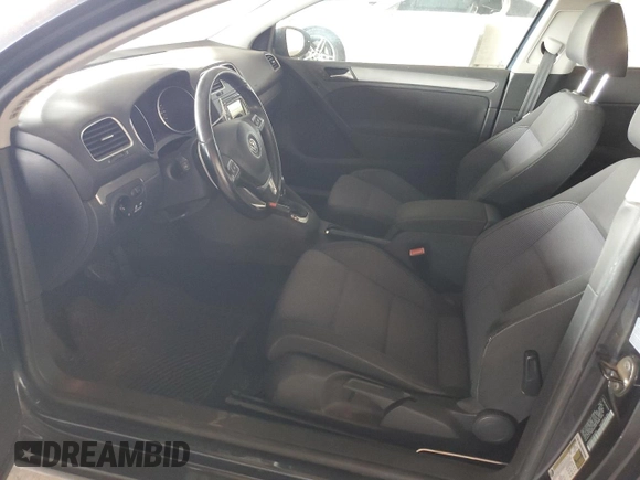 2012 Volkswagen Golf TDI w/Sunroof & Nav with VIN WVWBM7AJ9CW300005, listed as a Copart auction lot 58618105 with 148,554 mi miles and Clean title. Bid and sale history available at DreamBid. Image 7.