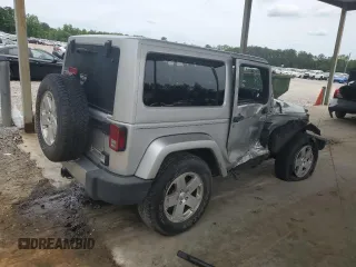 2011 Jeep Wrangler Sahara with VIN 1J4AA5D13BL546742, listed as a Copart auction lot 56415765 with 60,454 mi miles and Salvage title. Bid and sale history available at DreamBid. Image 3.