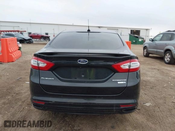 2013 Ford Fusion Titanium with VIN 3FA6P0D99DR130031, listed as a IAAI auction lot 41885596 with 174,687 mi miles. Bid and sale history available at carsss.com. Image 16.