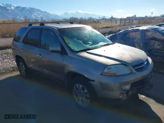 2003 Acura MDX Touring Pkg with VIN 2HNYD186X3H534607, listed as a IAAI auction lot 41293557 with 237,438 mi miles. Bid and sale history available at carsss.com. Image 1.