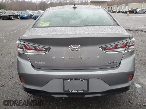 2018 Hyundai Sonata Hybrid SE with VIN KMHE24L34JA087311, listed as a Copart auction lot 48232965 with 50,442 mi miles and Salvage Title. Bid and sale history available at carsss.com. Image 6.